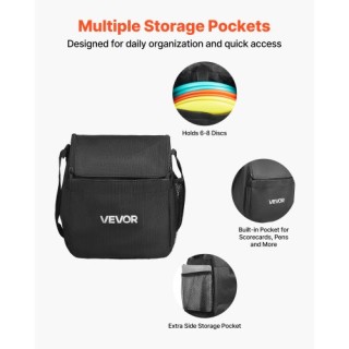 VEVOR Σετ Δίσκων Γκολφ για Αρχάριους 6 Τεμαχίων με Μαρκαδόρο & Φορη... VEVOR Σετ Δίσκων Γκολφ για Αρχάριους 6 Τεμαχίων με Μαρκαδόρο & Φορη...