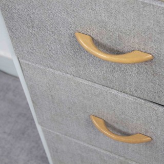 BAKAJI Υφασμάτινη Σιφονιέρα με 3 Ράφια 75x46x30cm 02814748 BAKAJI Υφασμάτινη Σιφονιέρα με 3 Ράφια 75x46x30cm 02814748