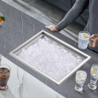 VEVOR Εντοιχιζόμενη Παγοθήκη, 22x17x12 Ανοξείδωτη Ψύκτρα, 40 qt Εξω... VEVOR Εντοιχιζόμενη Παγοθήκη, 22x17x12 Ανοξείδωτη Ψύκτρα, 40 qt Εξω...