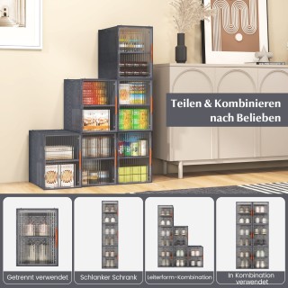 Πολυλειτουργικά Δοχεία Αποθήκευσης με Διάφανη Πόρτα και Μαγνητικό Κ... Πολυλειτουργικά Δοχεία Αποθήκευσης με Διάφανη Πόρτα και Μαγνητικό Κ...