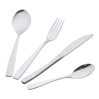 Galileo Σετ 24 μαχαιροπήρουνα από γυαλισμένο ατσάλι 180 Manhattan S...