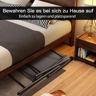 Costway Διπλή Συσκευασία Πτυσσόμενων Καρεκλών Κήπου σε Γκρι Χρώμα O...