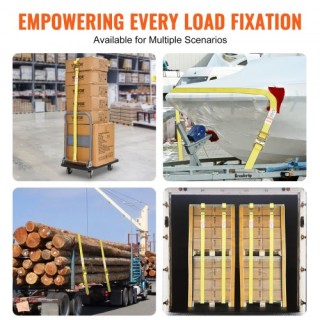 Σετ 8 Ιμάντες VEVOR με Καστάνια, Αντοχή 4400 lb, 2 x 15 για Ασφάλισ... Σετ 8 Ιμάντες VEVOR με Καστάνια, Αντοχή 4400 lb, 2 x 15 για Ασφάλισ...