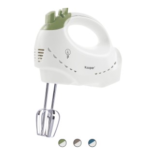 Kooper Μίξερ χειρός 5 ταχυτήτων με λειτουργία turbo, άγκιστρα και σ... Kooper Μίξερ χειρός 5 ταχυτήτων με λειτουργία turbo, άγκιστρα και σ...