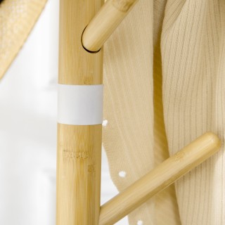 HOMCOM Δέντρο Κρεμάστρα με 8 Γάντζους με Στρογγυλή Βάση από Μπαμπού...