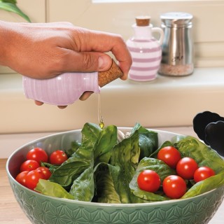 Villa dEste Home Μικρή ανφίφορη ελιέρα 95 ml σε κεραμικό με φελλό M... Villa dEste Home Μικρή ανφίφορη ελιέρα 95 ml σε κεραμικό με φελλό M...