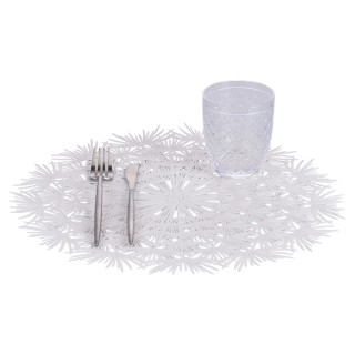 Villa dEste Home Σετ 6 τμχ Σετ Σουπλά Λουλούδι από PVC - Flower 592...