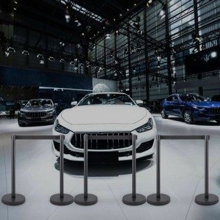 Σετ 6 Τεμαχίων Κιγκλίδων VEVOR με Μαύρη Ταινία 2μ για Έλεγχο Πλήθου... Σετ 6 Τεμαχίων Κιγκλίδων VEVOR με Μαύρη Ταινία 2μ για Έλεγχο Πλήθου...