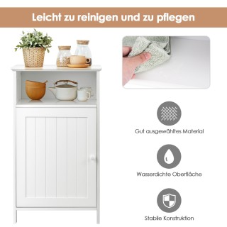 Costway Πολυλειτουργική Ελεύθερη Ντουλάπα Μπάνιου με Πόρτα 40 x 30 ...