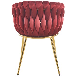 Shally Dogan  Σετ 2 Καρέκλες για Τραπεζαρία και Γραφείο σε Σκούρο Κ...