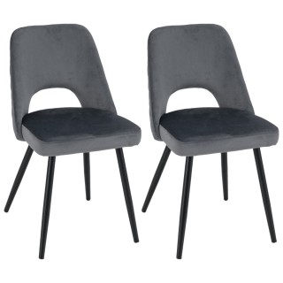 Costway Άνετη Καρέκλα Τραπεζαρίας με Υψηλής Πυκνότητας Αφρώδες Υλικ...