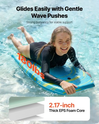 VEVOR Σανίδα Bodyboard 105,5 εκ. με πυρήνα EPS και λουρί καρπού, αν... VEVOR Σανίδα Bodyboard 105,5 εκ. με πυρήνα EPS και λουρί καρπού, αν...