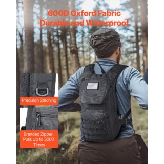 VEVOR Τακτικό Σακίδιο Πλάτης Molle με Υδροδοχείο 3L TPU για Ποδηλασ... VEVOR Τακτικό Σακίδιο Πλάτης Molle με Υδροδοχείο 3L TPU για Ποδηλασ...