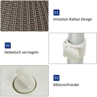 Τραπεζάκι - Ψυγείο Πάγου 3ΟL 48,5 x 57,5 cm COSTWAY OP70810CF Τραπεζάκι - Ψυγείο Πάγου 3ΟL 48,5 x 57,5 cm COSTWAY OP70810CF