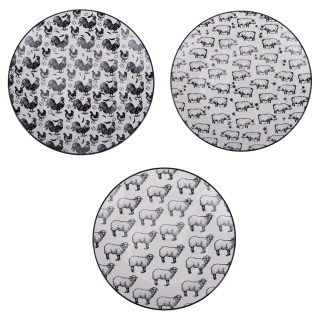 Villa DEste Σετ 6 τμχ Πιάτο φρούτων 19 εκ. από πορσελάνη Farm 592... Villa DEste Σετ 6 τμχ Πιάτο φρούτων 19 εκ. από πορσελάνη Farm 592...