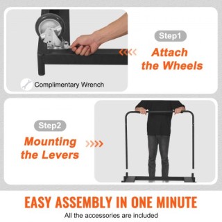 Καρότσι Γυψοσανίδας VEVOR, 1500 LBS, με Ρόδες 5, για Γκαράζ/Αποθήκη...