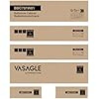 VASAGLE Ντουλάπι Μπάνιου με Καλάθια Ρούχων 178.8x40x80cm - Διπλή Χω...