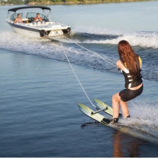 VEVOR Σκι Νερού 116.8 cm με Ρυθμιζόμενες Δέστρες X-7 HSQXLK48INCH09...