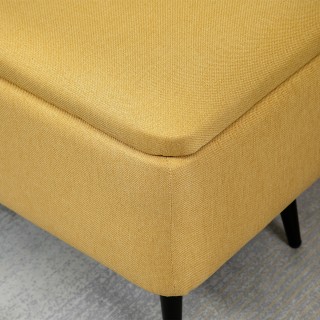 HOMCOM Πάγκος Κρεβατιού με Χώρο Αποθήκευσης και Κάλυμμα από Πολυεστ... HOMCOM Πάγκος Κρεβατιού με Χώρο Αποθήκευσης και Κάλυμμα από Πολυεστ...