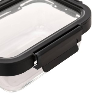 5FIVE Simply smart Γυάλινο Ορθογώνιο Αεροστεγής Δοχείο 0.37L Συντήρ...