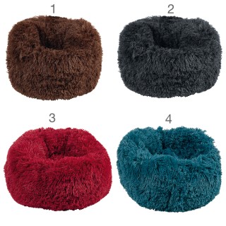 Galileo Στρώμα κουκκίνα στρογγυλή 40 εκ. γεμιστό αντιολισθητικό πάτ...