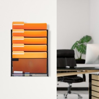 VEVOR Ραφιέρα Τοίχου με Δίχτυ, 1 Τεμάχιο, 6 Θήκες για Γραφείο/Σχολ... VEVOR Ραφιέρα Τοίχου με Δίχτυ, 1 Τεμάχιο, 6 Θήκες για Γραφείο/Σχολ...