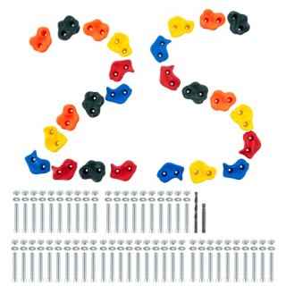 Σετ 25 Χειρολαβών Αναρρίχησης VEVOR για Εσωτερική/Εξωτερική Χρήση ... Σετ 25 Χειρολαβών Αναρρίχησης VEVOR για Εσωτερική/Εξωτερική Χρήση ...