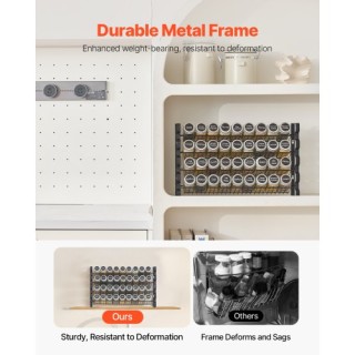 VEVOR Οργανωτής Μπαχαρικών Ντουλαπιού 18x11 ιντσών TMSDLJTZCF36S586YV0 VEVOR Οργανωτής Μπαχαρικών Ντουλαπιού 18x11 ιντσών TMSDLJTZCF36S586YV0