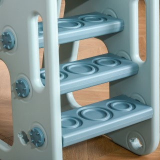 HOMCOM Σετ Παιχνιδιού 5 Ετών max με Κούνια για Παιδιά Τσουλήθρα για...