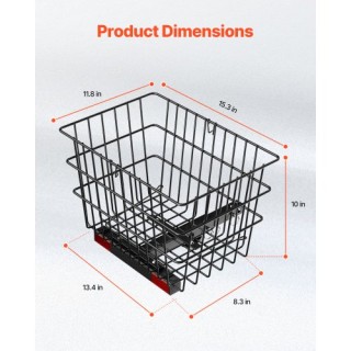 VEVOR Βαρέως Τύπου Καλάθι Σκούτερ με Χειρολαβή CKHXJSSZWNCBHGDPJV0 VEVOR Βαρέως Τύπου Καλάθι Σκούτερ με Χειρολαβή CKHXJSSZWNCBHGDPJV0