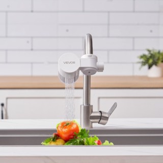 VEVOR Φίλτρο Νερού Βρύσης για Κουζίνα - Οριζόντια Σύνδεση, Λευκό QJ... VEVOR Φίλτρο Νερού Βρύσης για Κουζίνα - Οριζόντια Σύνδεση, Λευκό QJ...