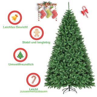 Costway Νέο Τεχνητό Χριστουγεννιάτικο Δέντρο 275 εκ. με 3594 Κλαδι... Costway Νέο Τεχνητό Χριστουγεννιάτικο Δέντρο 275 εκ. με 3594 Κλαδι...