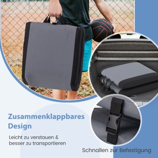 Costway  Πολυτελής Σταδιακός Κάθισμα με Ρυθμιζόμενη Πλάτη και Ενισχ...