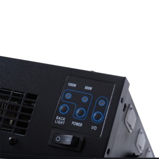 HOMCOM Επίτοιχη Ηλεκτρική Εστία με 2 Επίπεδα Θέρμανσης 900-1800W, Ρ... HOMCOM Επίτοιχη Ηλεκτρική Εστία με 2 Επίπεδα Θέρμανσης 900-1800W, Ρ...