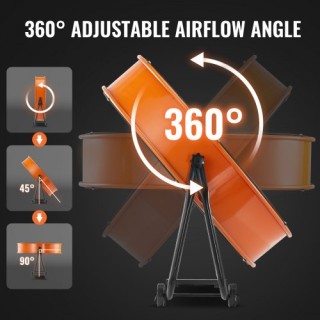 VEVOR Βιομηχανικός Ανεμιστήρας 24 3 Ταχύτητες με Χρονοδιακόπτη GY... VEVOR Βιομηχανικός Ανεμιστήρας 24 3 Ταχύτητες με Χρονοδιακόπτη GY...