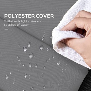 Μαξιλάρι Outsunny για ξαπλώστρες και ξαπλώστρες από ύφασμα με κορδό... Μαξιλάρι Outsunny για ξαπλώστρες και ξαπλώστρες από ύφασμα με κορδό...