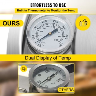 VEVOR  Αποστακτήρας 32L για Οικιακή Χρήση από Ανοξείδωτο Ατσάλι Διπ...