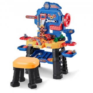 VEVOR Παιδικός Πάγκος Εργασίας με 181 Εργαλεία και Ηλεκτρικό Τρυπάν... VEVOR Παιδικός Πάγκος Εργασίας με 181 Εργαλεία και Ηλεκτρικό Τρυπάν...
