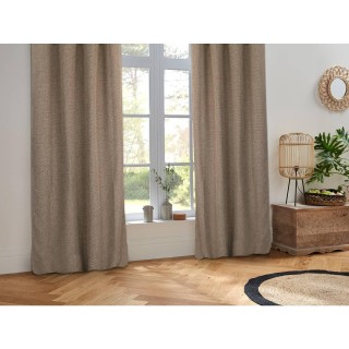 Atmosphera Κουρτίνα Εσωτερικού Χώρου Σκούρο Μπεζ 140x260cm με Τρουκ... Atmosphera Κουρτίνα Εσωτερικού Χώρου Σκούρο Μπεζ 140x260cm με Τρουκ...