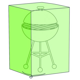 Galileo Αδιάβροχο Κάλυμμα Προστασίας για Μπάρμπεκιου με Κορδόνι Κλε...