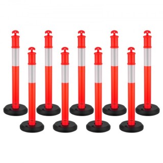 VEVOR Σετ 9 Διαχωριστικών Κολωνών Κυκλοφορίας 1140 mm με Γεμιζόμενη... VEVOR Σετ 9 Διαχωριστικών Κολωνών Κυκλοφορίας 1140 mm με Γεμιζόμενη...