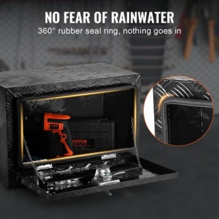 VEVOR Κουτί Εργαλείων Αλουμινίου 24x12x14 για Φορτηγά & Τροχόσπιτα ...