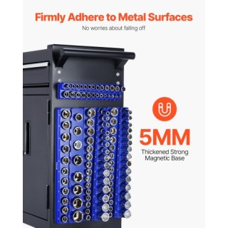 VEVOR  Μαγνητική Οργάνωση Υποδοχών 8τμχ Μπλε & Κόκκινο για Μετρικό ...