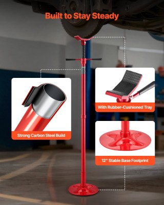 VEVOR Υποστηρικτικός Γρύλος Ανύψωσης 1/2 Τόνου με Βάση και Αυτοκλει...