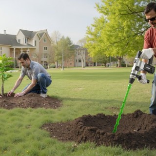 VEVOR Τρυπάνι Auger 1.57 x 31.1 ιντσών για Δημιουργία Τρυπών στη Γη... VEVOR Τρυπάνι Auger 1.57 x 31.1 ιντσών για Δημιουργία Τρυπών στη Γη...