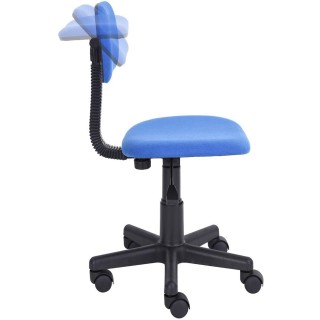 BAKAJI  Καρέκλα Πολυθρόνα Εργασίας με 5 ρόδες Γραφείου Δωμάτιο Παιδ...