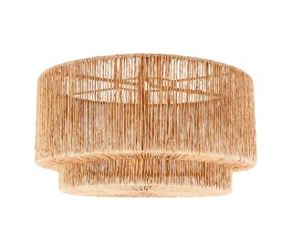 Ostaria Μη Ηλεκτρικό Φωτιστικό Ανάρτησης Jute Gaïa Μπεζ -37729