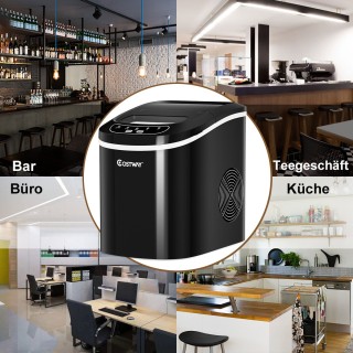 Costway Φορητή Παγομηχανή με Δύο Μεγέθη Παγάκια και Γρήγορη Παραγω... Costway Φορητή Παγομηχανή με Δύο Μεγέθη Παγάκια και Γρήγορη Παραγω...