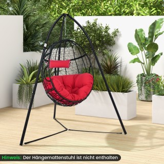 Costway Μαύρη Βάση Τριπόδι για Κρεμαστή Καρέκλα έως 200 kg NP11727BK