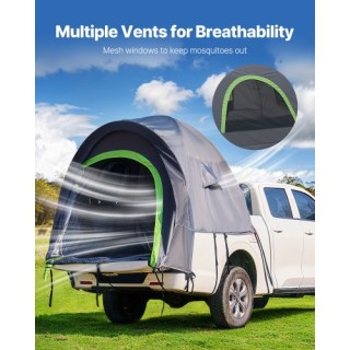 VEVOR Αδιάβροχη Σκηνή Φορτηγού 6.4-6.7ft PU2000 για 2-3 Άτομα CZZPP...